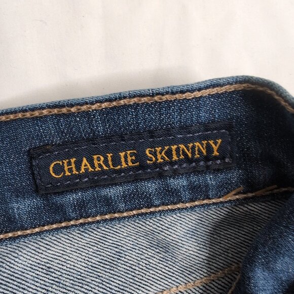 Lucky Brand Women's Charlie Skinny Regular Medium Wash Denim Jeans, Size 6 (28") - Picture 4 of 9